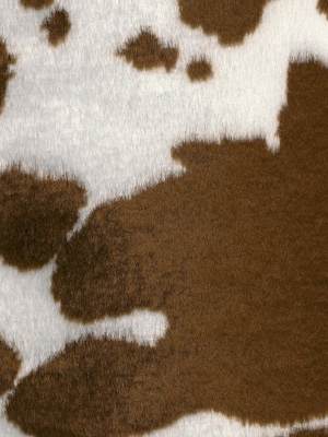 Brown Cow Fabric